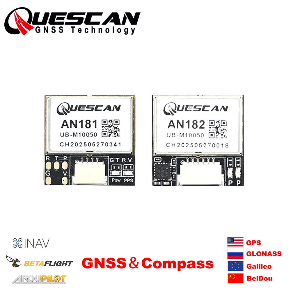Drone Racing Flight Controller - QUESCAN 18mm M10 GPS GNSS 모듈