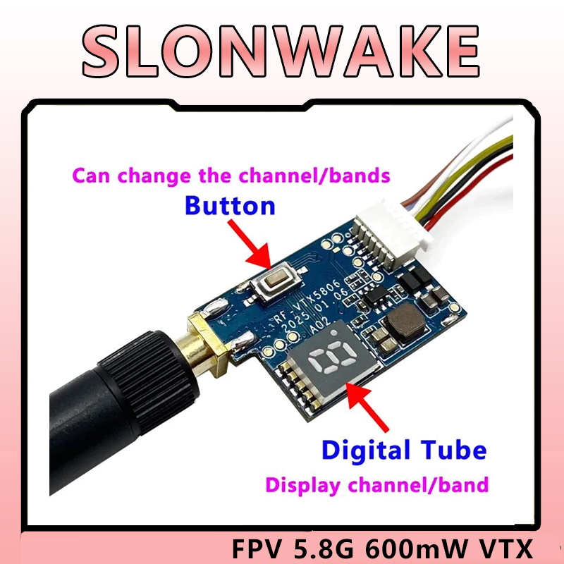 SLONWAKE 5.8G TS5823 PRO 미니 아날 - Drone Racing Transmitter 리뷰 및 가격