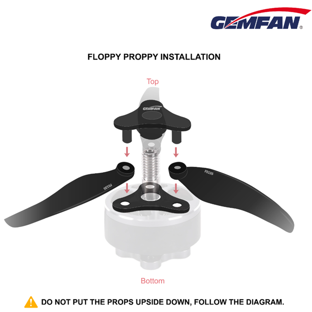 접이식 프로펠러 5135 Gemfan FLOPPY PR - Drone Racing Esc 리뷰 및 가격
